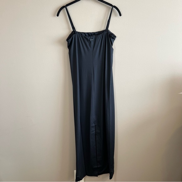 Allsaints Charlie Black Slip Midi Dress 8 Optional Straps All Saints NWT - Picture 7 of 16